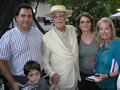 Con Cristin Barros, Laura Labarca, Mara Elena Blanco y Diego Barros Labarca.